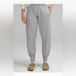 Black Lululemon cashmere and cotton joggers
